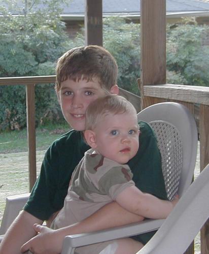 D and B cropped on porch